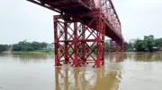 সিলেটে টানা বৃষ্টি ও পাহাড়ি ঢলে নদীর পানি বাড়ছে, বন্যার শঙ্কা