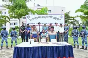 সুন্দরবনে কোস্টগার্ডের অভিযানে বড় জাহাঙ্গীর বাহিনীর ৩ সদস্যের আত্মসমর্পণ