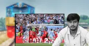 হেডফোনে ফুটবল দেখতে গিয়ে ট্রেনের ধাক্কায় যুবকের মৃত্যু
